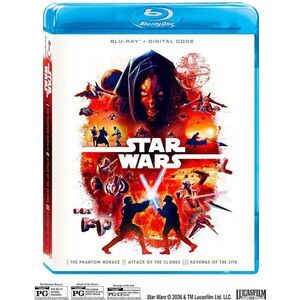 Star Wars: Prequel Trilogy  BLU-RAY